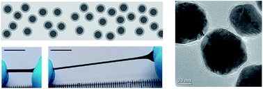 Graphical abstract: Highly stretchable dielectric elastomer composites containing high volume fractions of silver nanoparticles