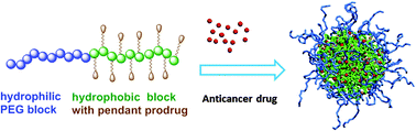 Graphical abstract: PEG based anti-cancer drug conjugated prodrug micelles for the delivery of anti-cancer agents