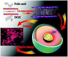 Graphical abstract: A layered drug nanovehicle toward targeted cancer imaging and therapy