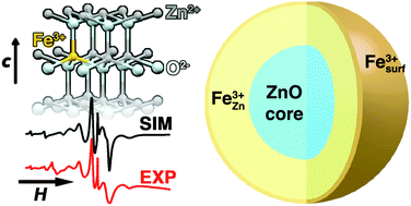 Graphical abstract: Control over Fe3+ speciation in colloidal ZnO nanocrystals