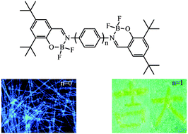 Graphical abstract: Salicylaldimine difluoroboron complexes containing tert-butyl groups: nontraditional π-gelator and piezofluorochromic compounds