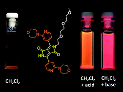 Graphical abstract: Modulation of the fluorescence properties of diketopyrrolopyrroles via various electron-rich substituents