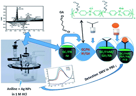 Graphical abstract: Development of a silver functionalised polyaniline electrochemical immunosensor for polychlorinated biphenyls