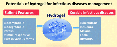 Graphical abstract: Recent trends on hydrogel based drug delivery systems for infectious diseases