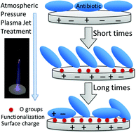 Graphical abstract: Regulating the antibiotic drug release from β-tricalcium phosphate ceramics by atmospheric plasma surface engineering