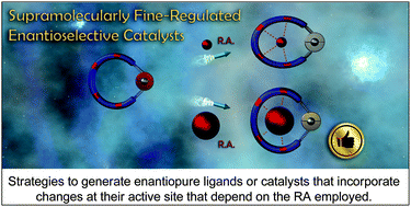 Graphical abstract: Supramolecularly fine-regulated enantioselective catalysts