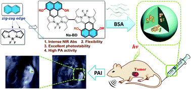 Graphical abstract: Naphthalene-fused BODIPY near-infrared dye as a stable contrast agent for in vivo photoacoustic imaging