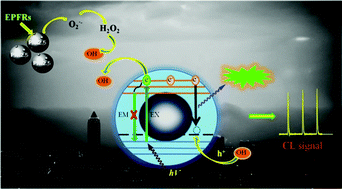 Graphical abstract: Silicon carbon nanoparticles-based chemiluminescence probe for hydroxyl radical in PM2.5