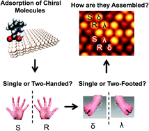 Graphical abstract: Simple rules and the emergence of complexity in surface chirality