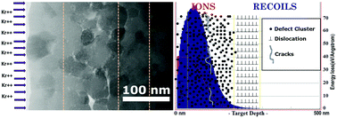 Graphical abstract: Irradiation-induced grain growth and defect evolution in nanocrystalline zirconia with doped grain boundaries