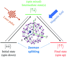 Graphical abstract: Reversible ultrafast spin switching on Ni@B80 endohedral fullerene