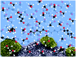 Graphical abstract: Solvent inhibition in the liquid-phase catalytic oxidation of 1,4-butanediol: understanding the catalyst behaviour from NMR relaxation time measurements