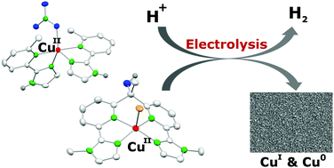 Graphical abstract: Copper complexes as catalyst precursors in the electrochemical hydrogen evolution reaction