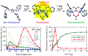 Graphical abstract: OFF–ON–OFF fluorescent response of N,N,N′,N′-tetrakis(1-isoquinolylmethyl)-2-hydroxy-1,3-propanediamine (1-isoHTQHPN) toward Zn2+