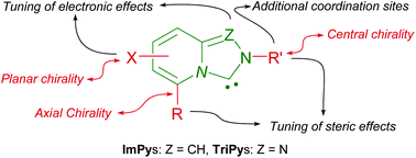 Graphical abstract: Chirality and catalysis with aromatic N-fused heterobicyclic carbenes