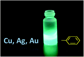 Graphical abstract: Luminescent aryl–group eleven metal complexes