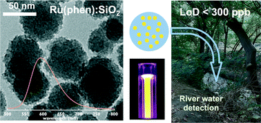 Graphical abstract: Fluorescently labelled SiO2 nanoparticles as tracers in natural waters: dependence of detection limits on environmental conditions
