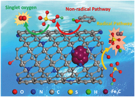 Graphical abstract: Ferric carbide nanocrystals encapsulated in nitrogen-doped carbon nanotubes as an outstanding environmental catalyst