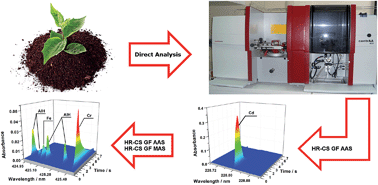 Graphical abstract: Sequential and simultaneous determination of four elements in soil samples using high-resolution continuum source graphite furnace atomic and molecular absorption spectrometry