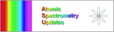 Graphical abstract: Atomic spectrometry update: review of advances in atomic spectrometry and related techniques