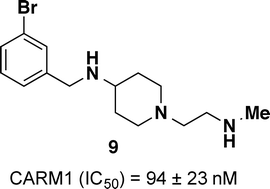 Graphical abstract: Design and synthesis of selective, small molecule inhibitors of coactivator-associated arginine methyltransferase 1 (CARM1)