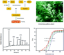 Graphical abstract: New polytriazoleimides containing green synthesized titanium dioxide using Artemisia pallens plant extract: optical, dielectric, thermal and mechanical properties