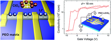 Graphical abstract: Semimetal to semiconductor transition and polymer electrolyte gate modulation in single-crystalline bismuth nanowires