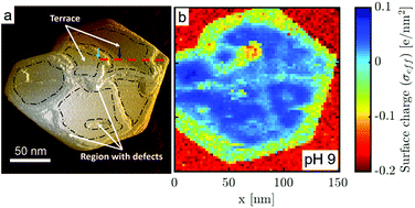 Graphical abstract: Impact of surface defects on the surface charge of gibbsite nanoparticles