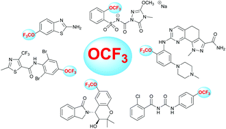 Graphical abstract: New entries toward the synthesis of OCF3-containing molecules