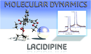 Graphical abstract: On the molecular dynamics in long-acting calcium channel blocker lacidipine: solid-state NMR, neutron scattering and periodic DFT study