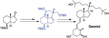 Graphical abstract: [3,3]-Sigmatropic rearrangement mediated synthesis of chiral building blocks for the preparation of Gemini and its analogs