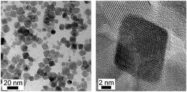 Graphical abstract: Gadolinium-doped magnetite nanoparticles from a single-source precursor
