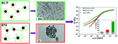 Graphical abstract: Role of block copolymer adsorption versus bimodal grafting on nanoparticle self-assembly in polymer nanocomposites