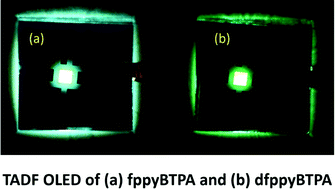 Graphical abstract: Efficient thermally activated delayed fluorescence of functional phenylpyridinato boron complexes and high performance organic light-emitting diodes