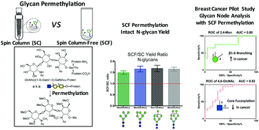 Graphical abstract: A spin column-free approach to sodium hydroxide-based glycan permethylation