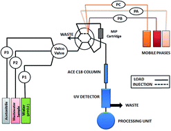Graphical abstract: On-line extraction and determination of residual sulfathiazole in pharmaceutical wastewater with molecularly imprinted polymers in a packed cartridge coupled with high-performance liquid chromatography