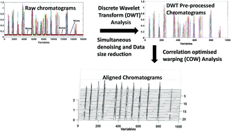 Graphical abstract: Discrete wavelet assisted correlation optimised warping of chromatograms: optimizing the computational time for correcting the drifts in peak positions