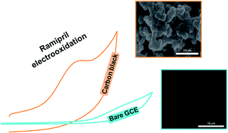 Graphical abstract: Square-wave adsorptive anodic stripping voltammetric determination of ramipril using an electrochemical sensor based on nanostructured carbon black