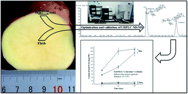 Graphical abstract: An ultra-high-performance liquid chromatography-triple quadrupole mass spectrometry method for the detection of steroidal glycoalkaloids in potato samples