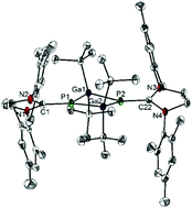 Graphical abstract: An NHC–phosphinidenyl as a synthon for new group 13/15 compounds