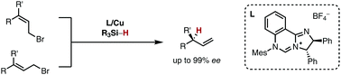 Graphical abstract: Copper(i)-catalysed asymmetric allylic reductions with hydrosilanes