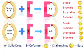 Graphical abstract: Structural landscape of multicomponent solids based on sulfa drugs