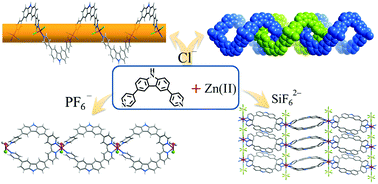 Graphical abstract: Diverse coordination polymers from a new bent dipyridyl-type ligand 3,6-di(pyridin-4-yl)-9H-carbazole