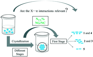 Graphical abstract: Understanding the crystalline formation of triazene N-oxides and the role of halogen⋯π interactions