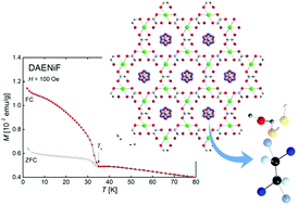 Graphical abstract: Polar metal–formate frameworks templated with 1,2-diaminoethane–water assemblies showing ferromagnetic and ferroelectric properties