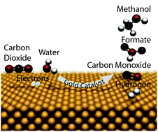 Graphical abstract: Electrochemical CO2 reduction on Au surfaces: mechanistic aspects regarding the formation of major and minor products
