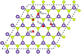 Graphical abstract: Au cluster adsorption on perfect and defective MoS2 monolayers: structural and electronic properties