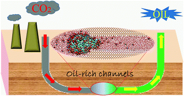 Graphical abstract: CO2 activating hydrocarbon transport across nanopore throat: insights from molecular dynamics simulation