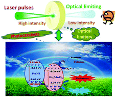 Graphical abstract: Polyaniline decorated Bi2MoO6 nanosheets with effective interfacial charge transfer as photocatalysts and optical limiters