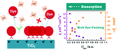 Graphical abstract: Probing energy losses from dye desorption in cobalt complex-based dye-sensitized solar cells